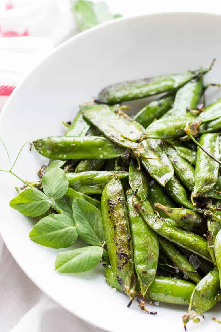 Grilled Peas in the Pod (Video!)