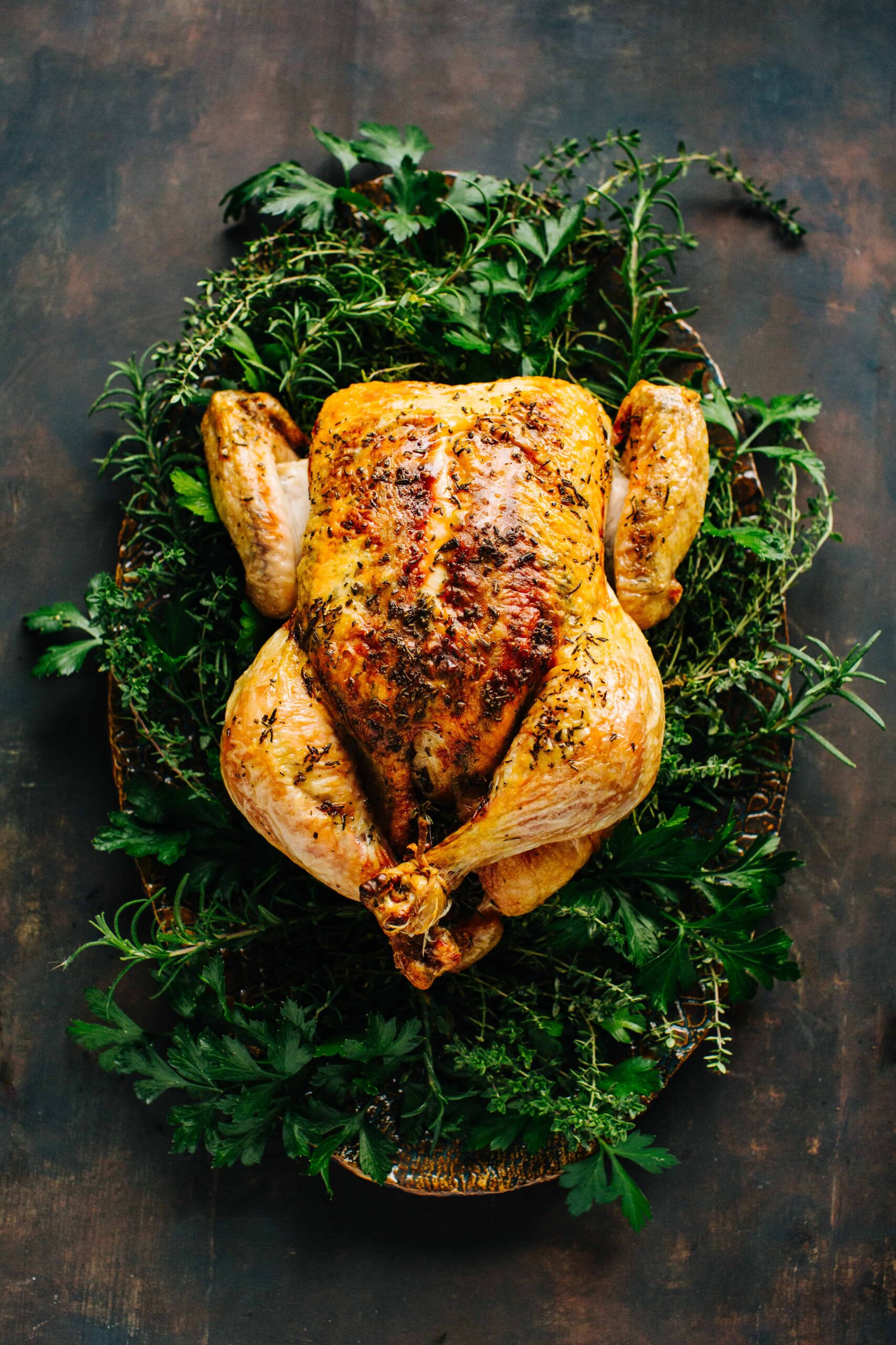 The Best Roasted Chicken in the Oven [+Video] - Oh Sweet Basil