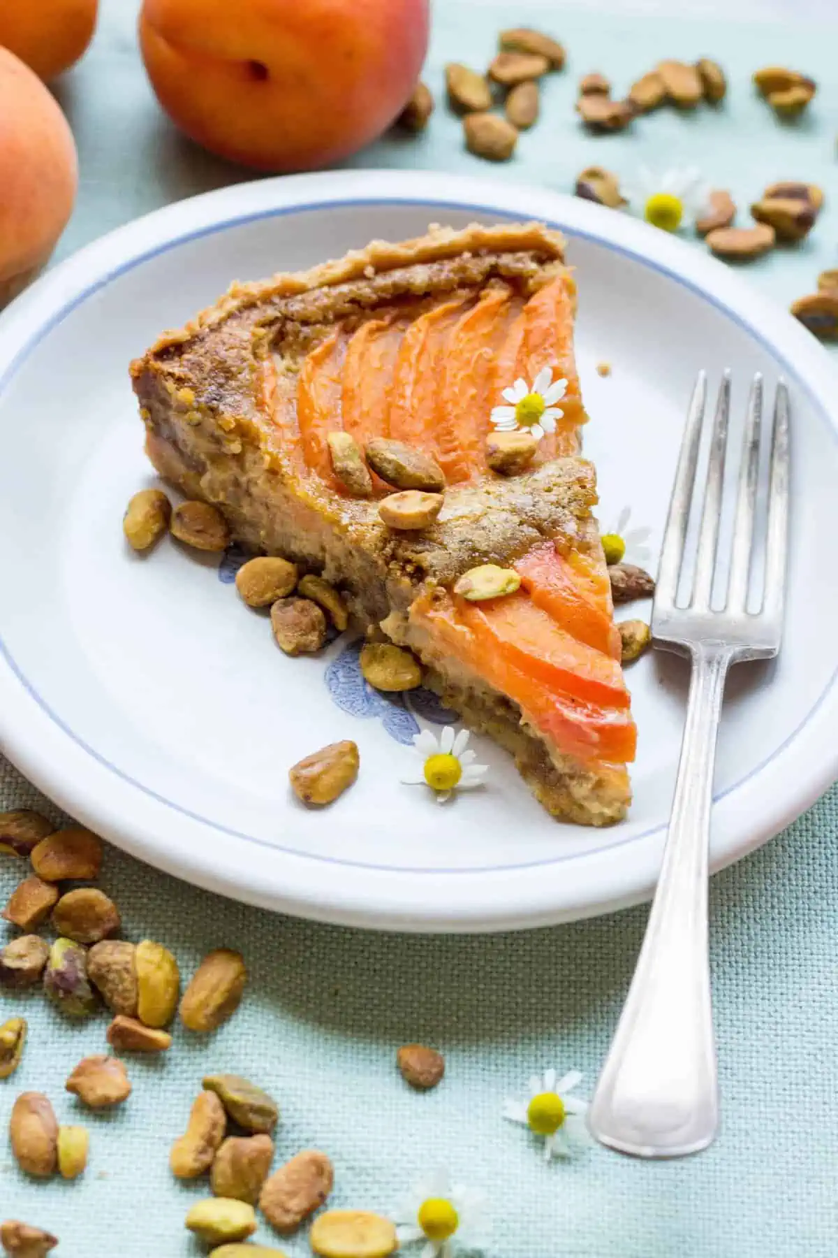 Apricot Pistachio Tart