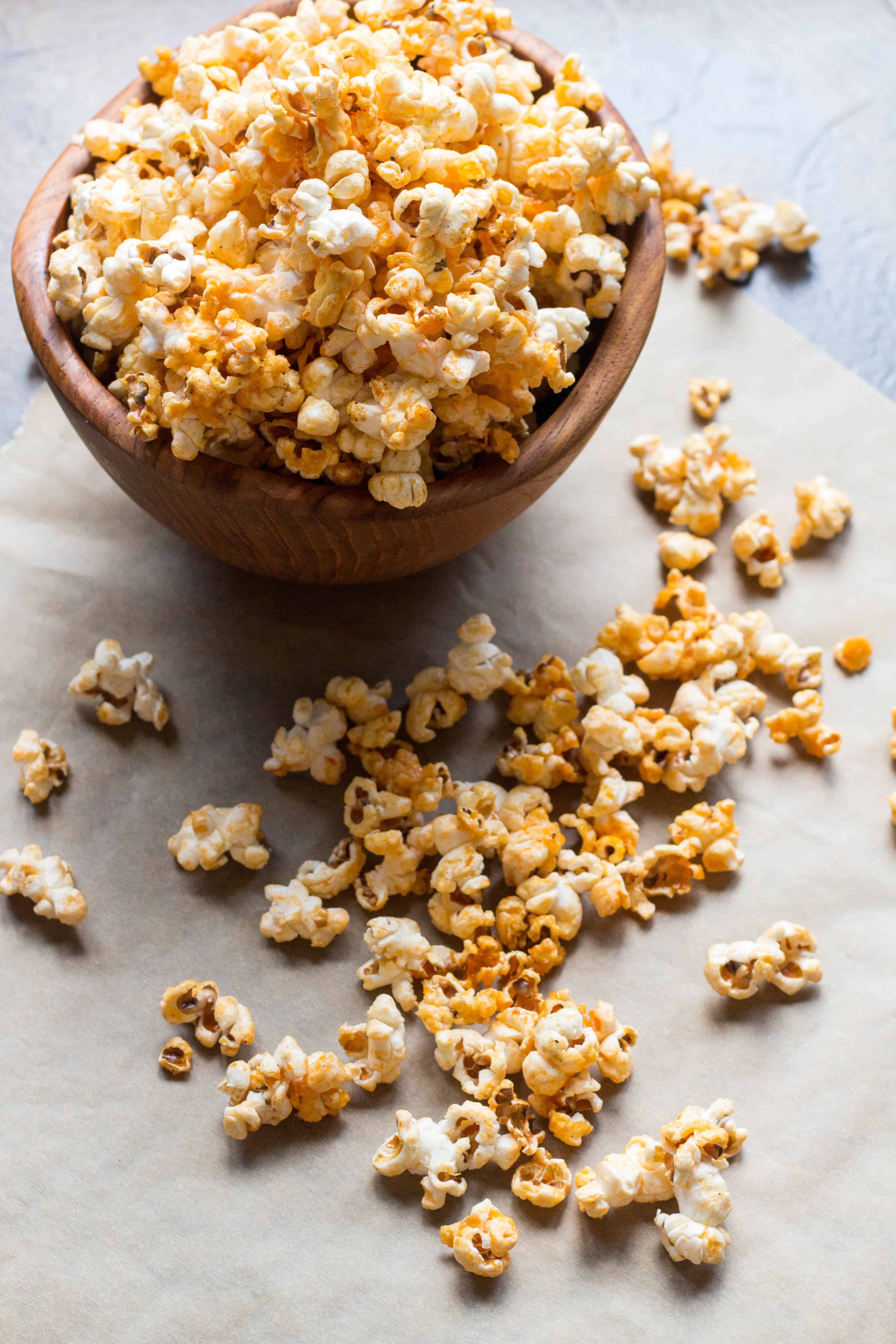 Buttery Buffalo Popcorn (Video!)