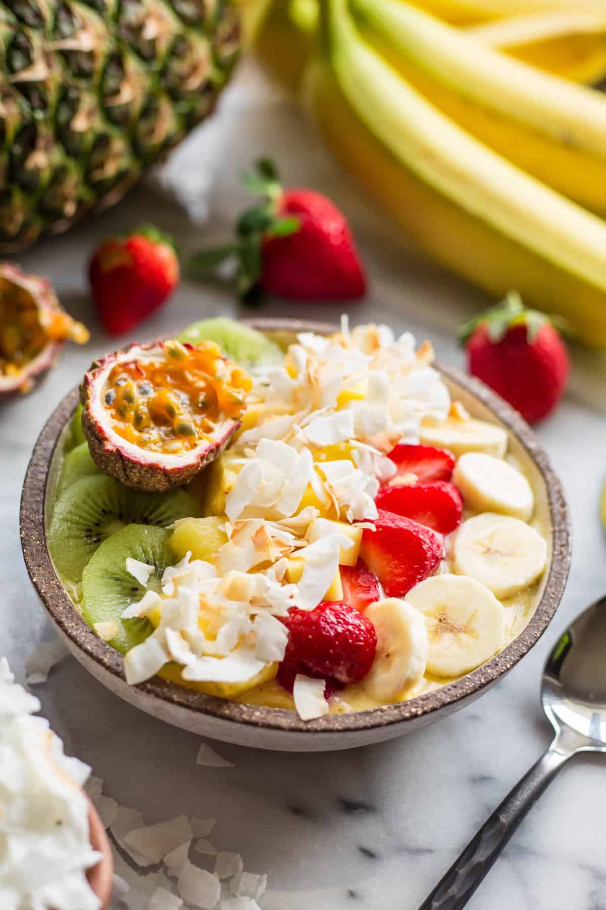 Tropical Smoothie Bowls (Video!)