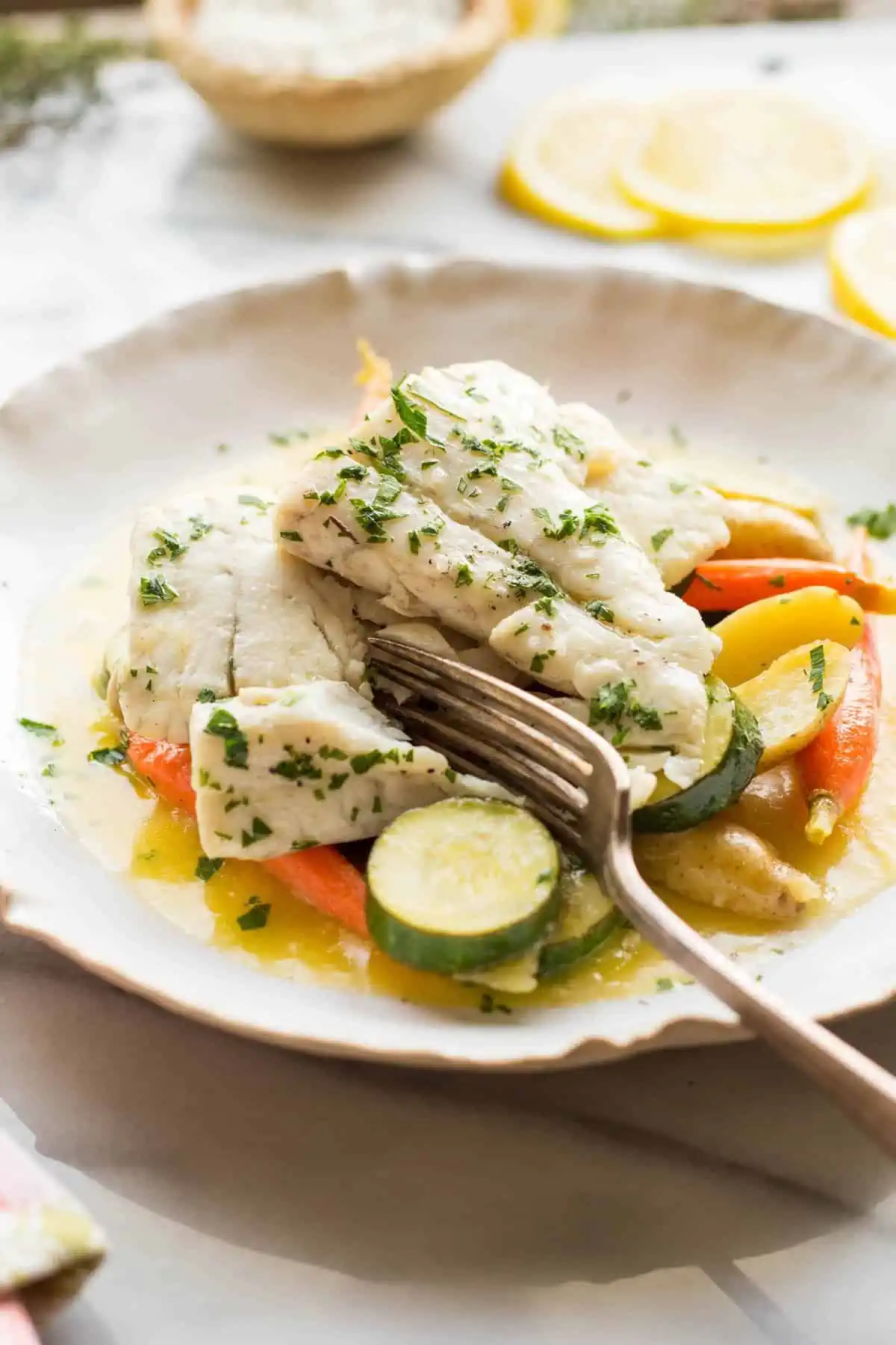 Butter Poached Fish (Video!)