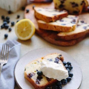 Lemon Blueberry Pound Cake | ColeyCooks.com