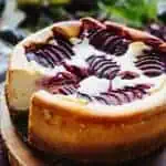 Ricotta Cheesecake with Plums | Coley Cooks