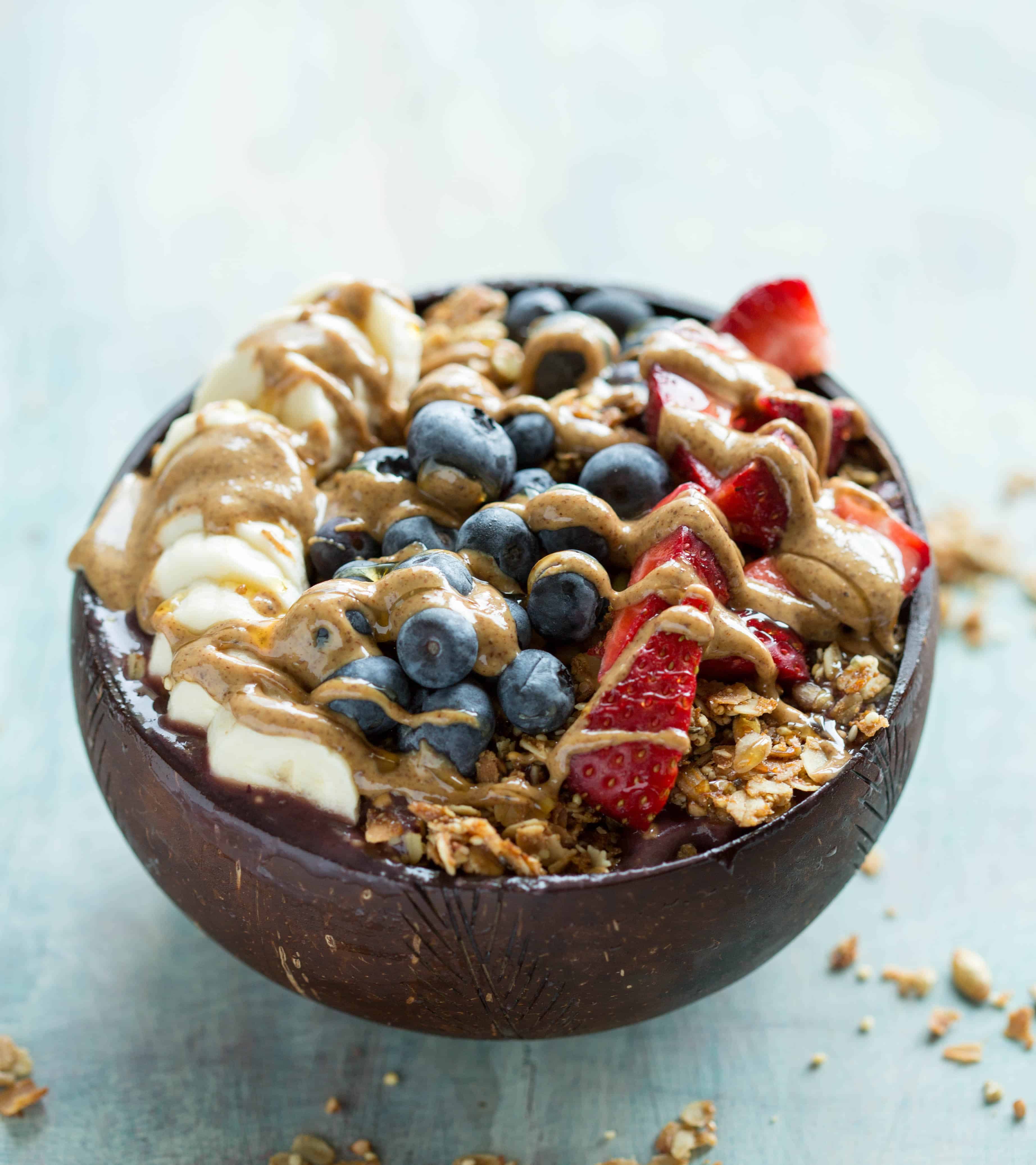 The Art of the Smoothie Bowl by Nicole Gaffney - Stealthy Healthy Acai Bowl