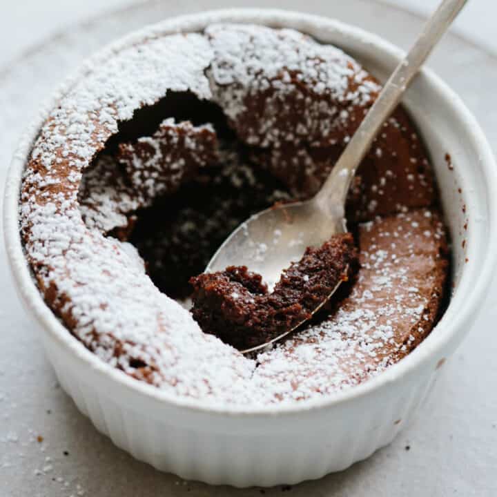 4 Ingredient Flourless Chocolate Soufflé Cakes Coley Cooks