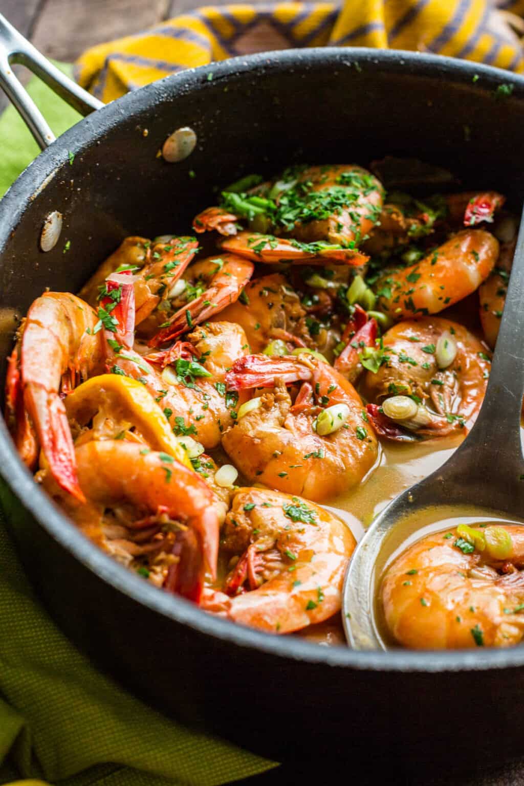 Easy New Orleans BBQ Shrimp - Coley Cooks