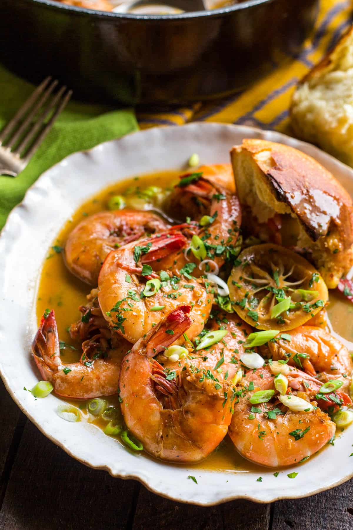 Easy New Orleans BBQ Shrimp - Coley Cooks