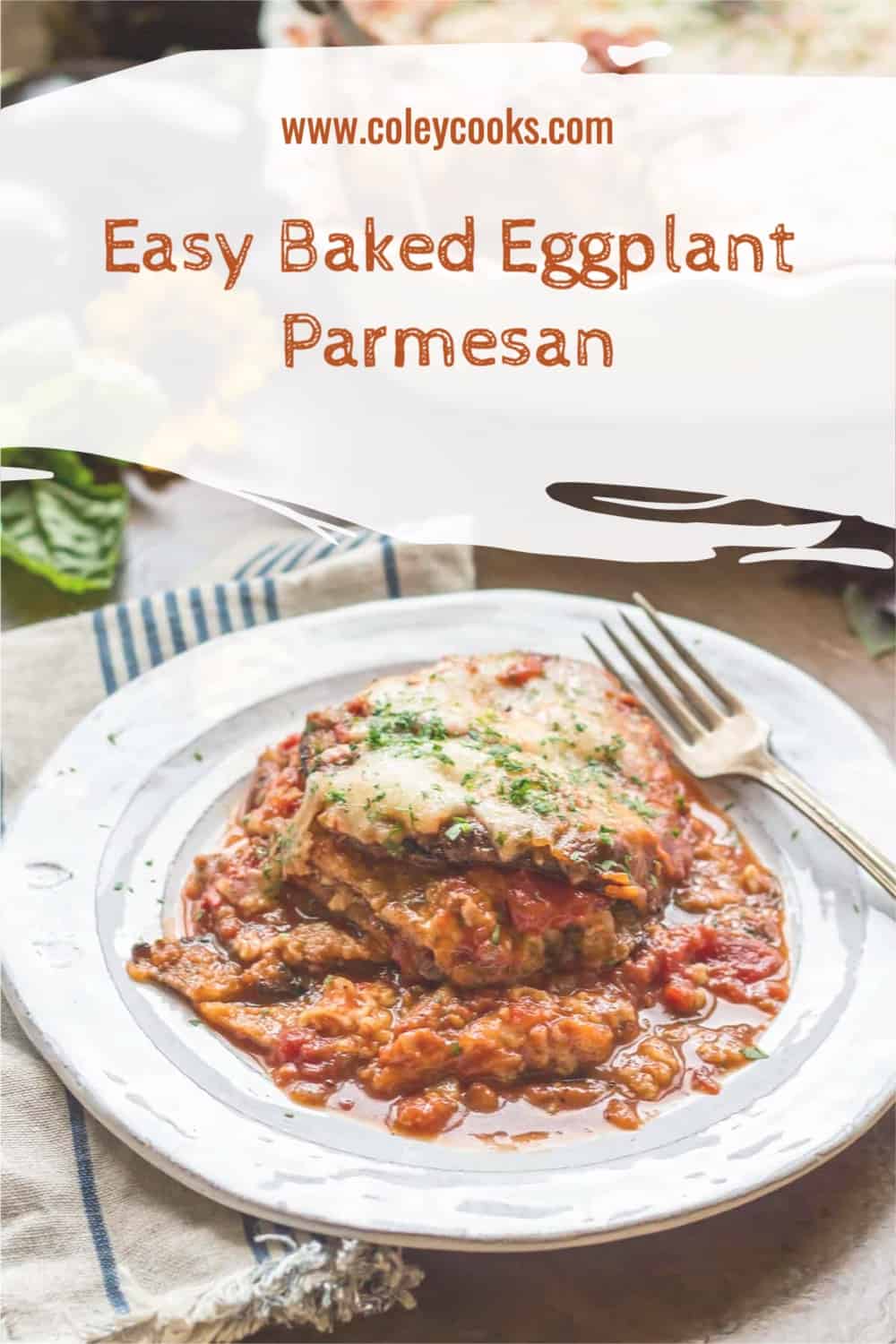 Eggplant Parmesan Recipe - Coley Cooks