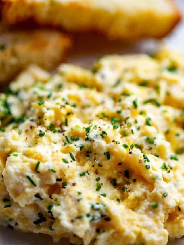 Soft Scrambled Eggs with Ricotta Story