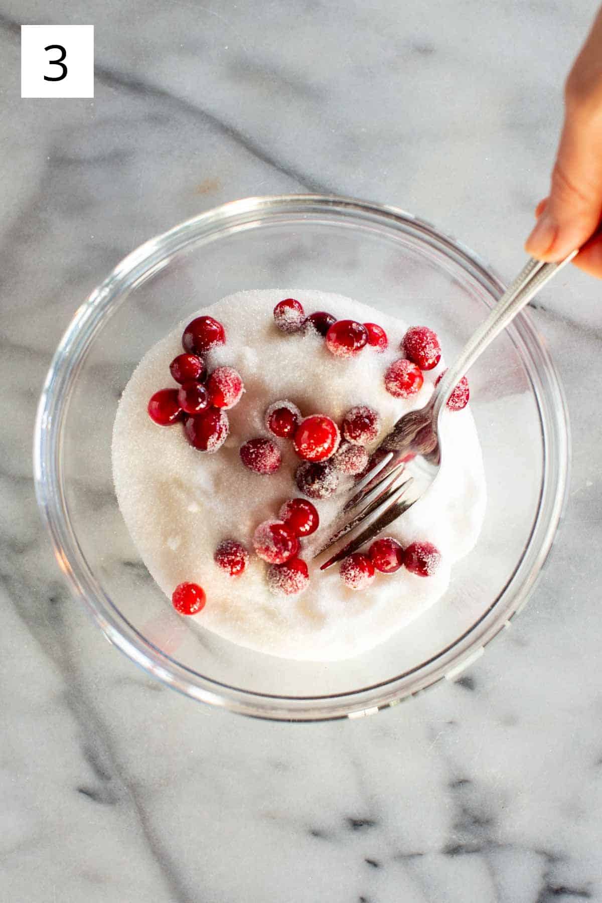 Easy Sugared Cranberries Coley Cooks   EASY SUGARED CRANBERRIES STEP 3 