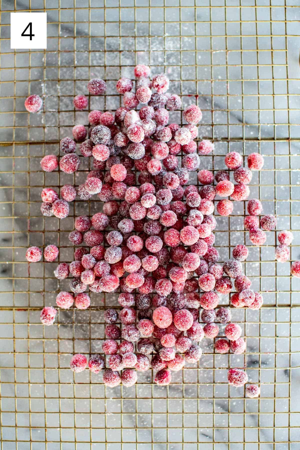 Easy Sugared Cranberries - Coley Cooks