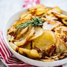 Crispy Roasted Potatoes and Onions-image