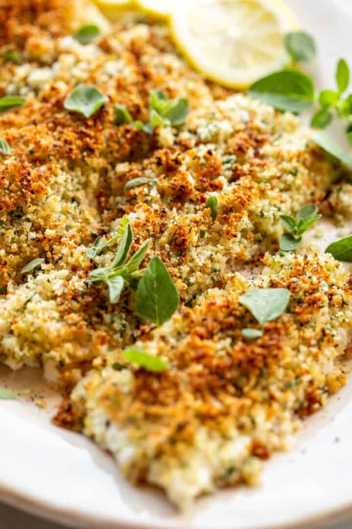 Easy Baked Flounder Oreganata Coley Cooks