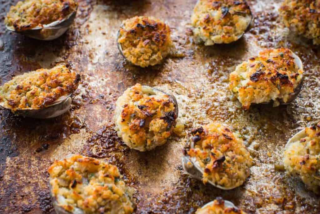 Italian Baked Stuffed Clams Oreganata Coley Cooks