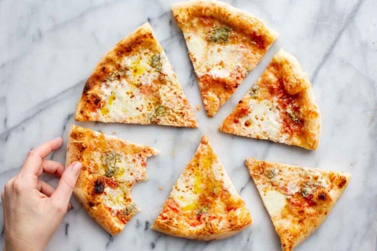 Quattro Formaggi Pizza (Four Cheese)