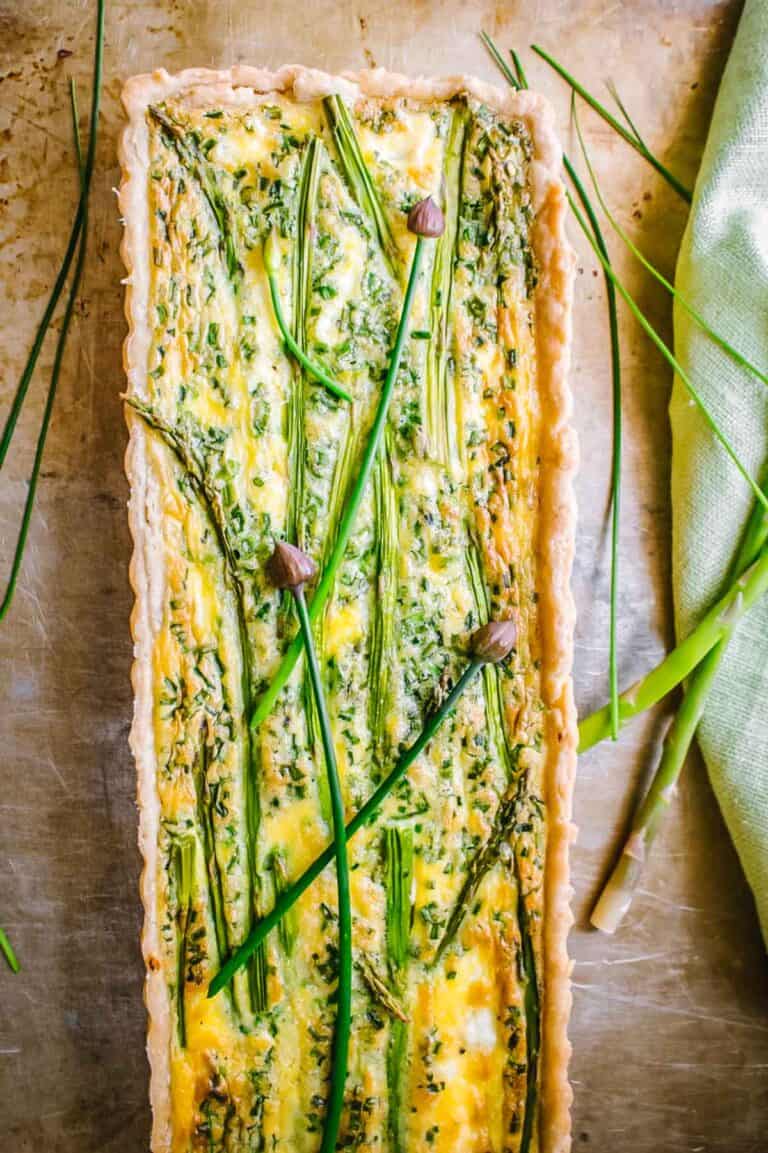 The Best Asparagus Quiche with Goat Cheese Recipe