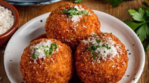 Sicilian Arancini (Rice Balls) - Coley Cooks