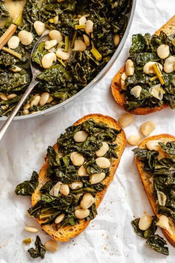 Italian Greens and Beans - Coley Cooks