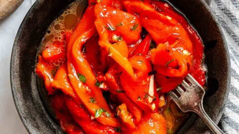 roasted red pepper italian dressing Italian Roasted Red Pepper Antipasto Salad