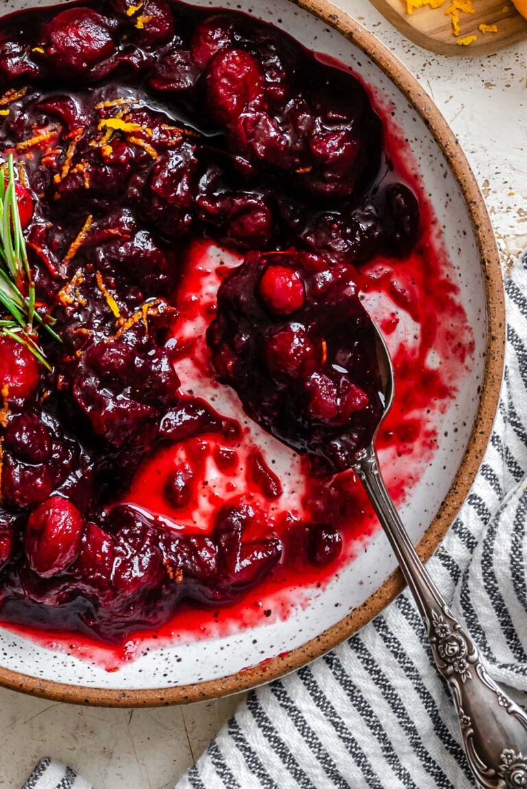 Cranberry Sauce with Balsamic Vinegar - Coley Cooks